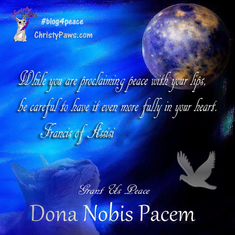 #blog4peace globe and quote