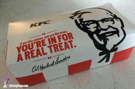 KFC box - can't wait to get at that chicken